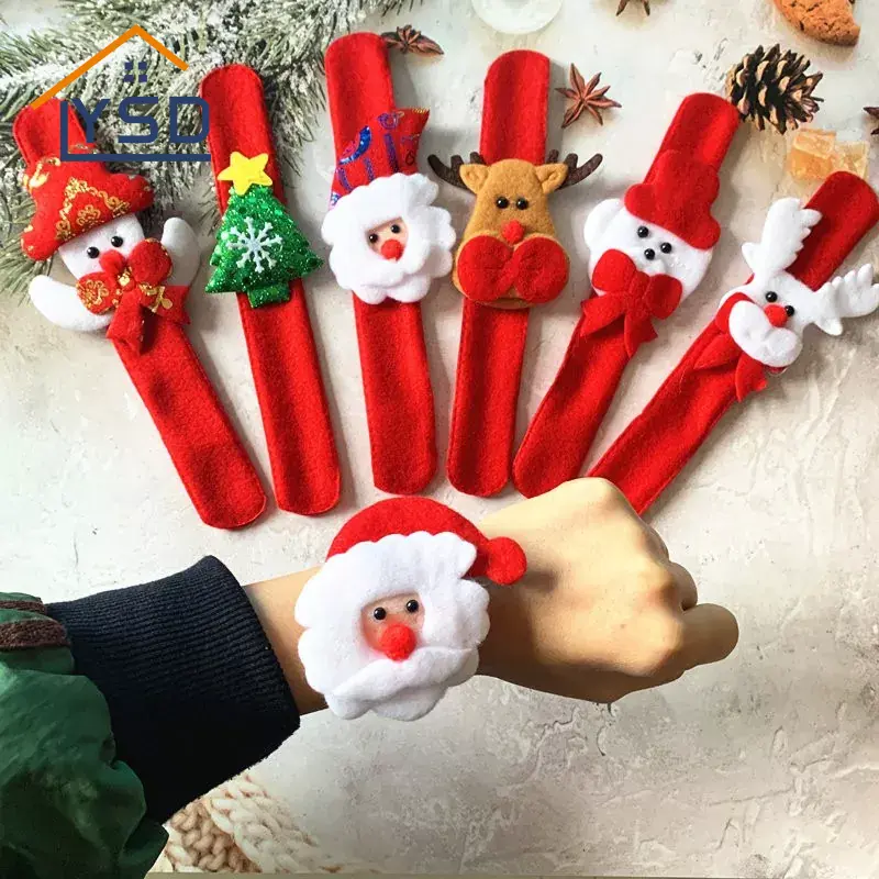 Karácsonyi tapsoló gyűrű karkötő