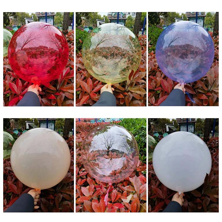 Színes kristály bobo ballon