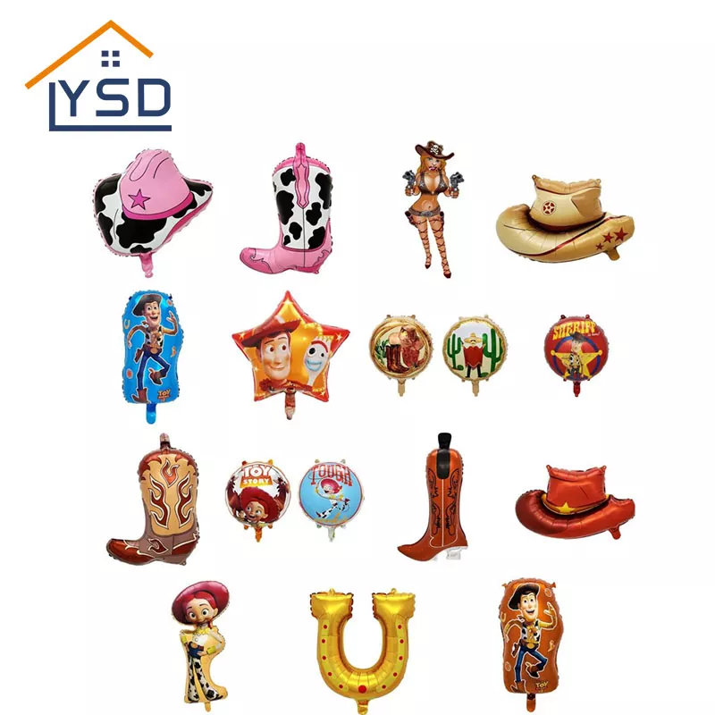 Cowboy fólia ballon