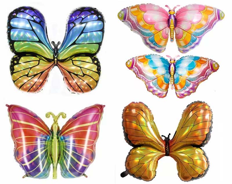 Butterfly foil balloon