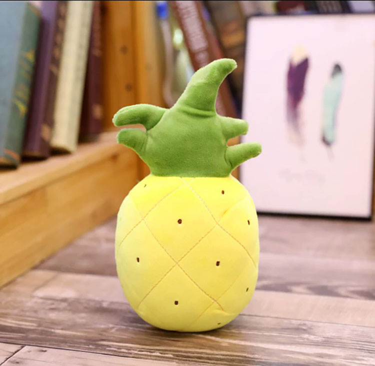 Fluffy Pineapple Pillow Plush