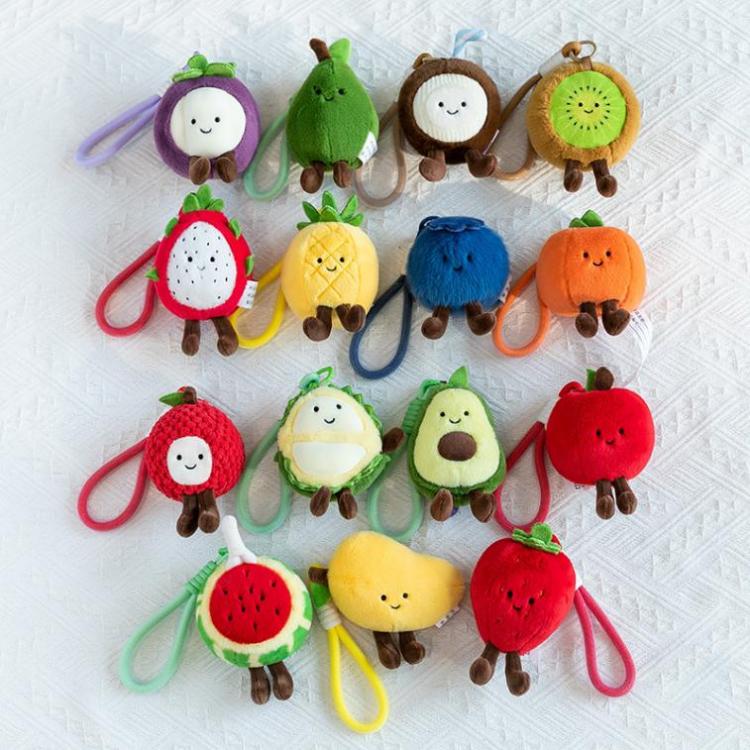 fruit pendant plush toy supplier